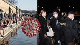 Chaos v zákazu setkávání: Utrhnou se Češi ze řetězu? Arenberger přitvrdil, policie řeší jen akce