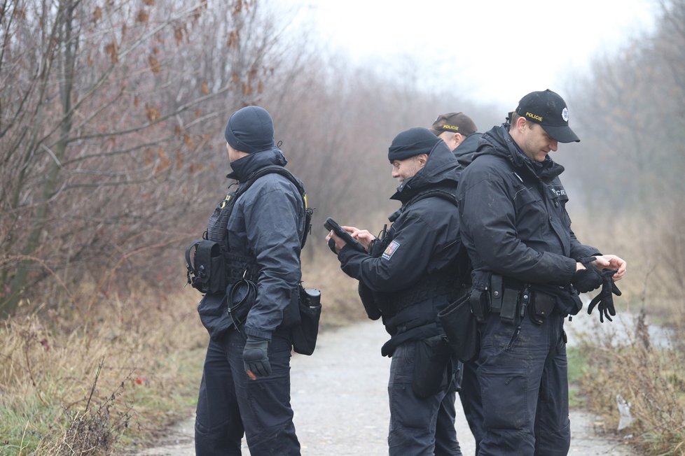 Rozsáhlá policejní pátrací akce v pražských Stodůlkách (6. ledna 2024)