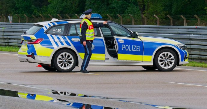 Německá policie (ilustrační foto).