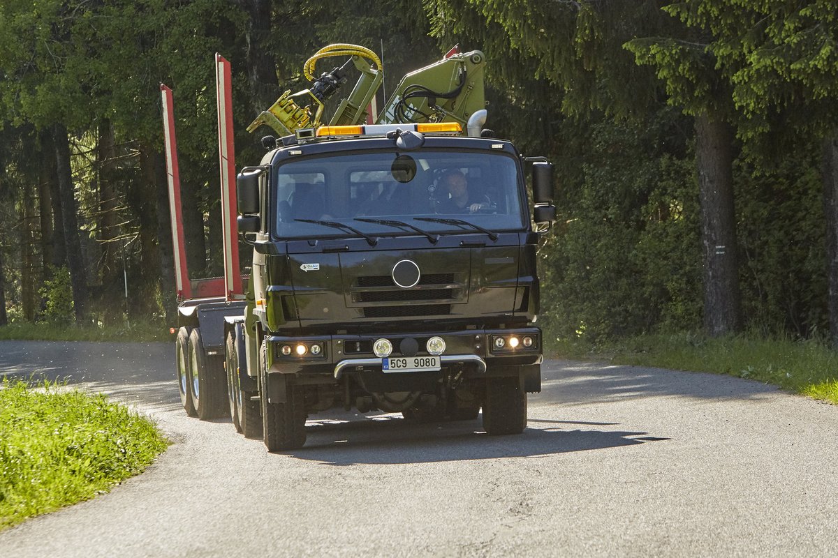 Natočit scény s kamionem nebylo nic jednoduchého.