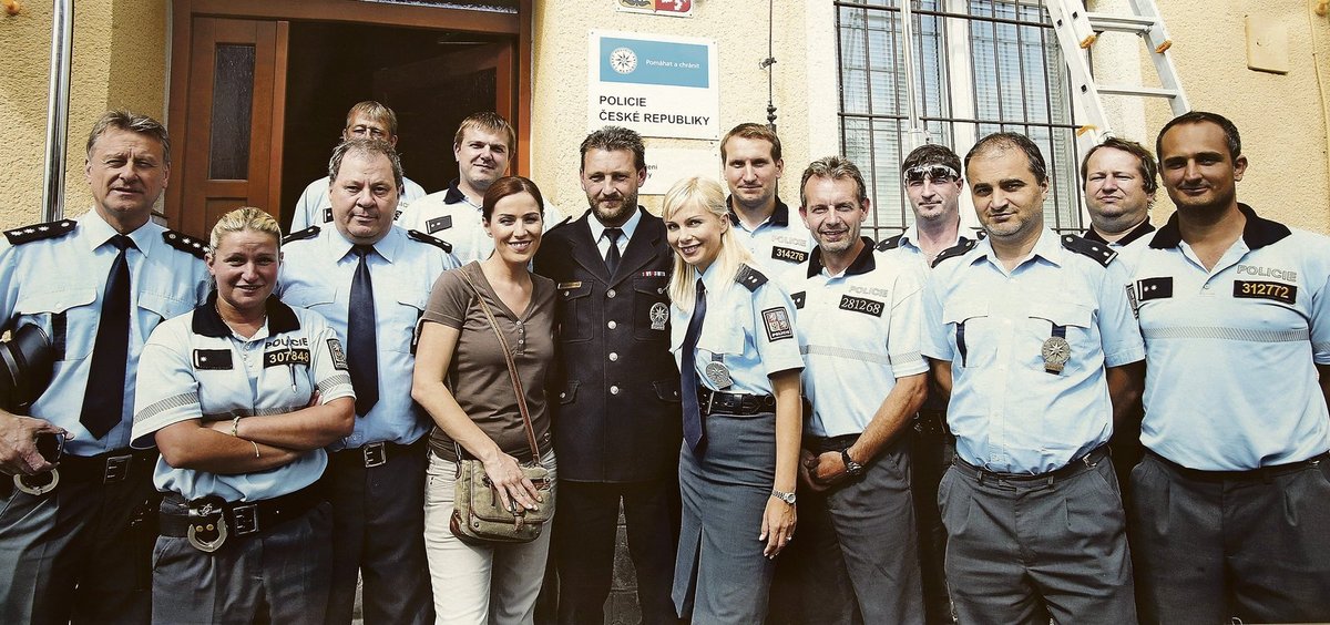 Seriálová policie Modrava.