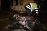 Policie šíleného motorkáře nakonec dostihla...