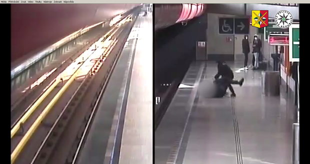 Policie pátrá po muži, který koncem února napadl seniora ve stanici metra Střížkov.