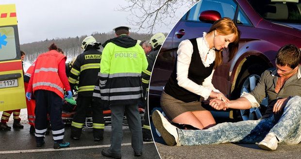 Čeští řidiči „plavou“ v první pomoci. Neznají ani tísňové linky, zjistil průzkum