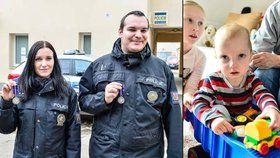 Policisté získali medaili za včasnou pomoc Tomáškovi.