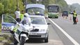 Policie od rána kontroluje vozy mířící do Ostravy