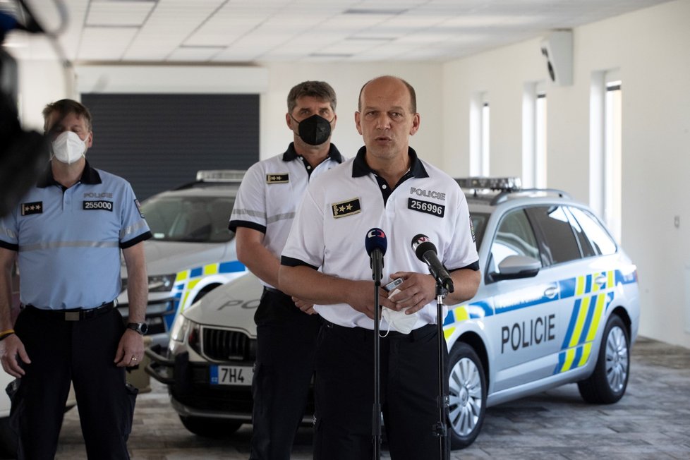 Náměstek policejního prezidenta Martin Vondrášek.