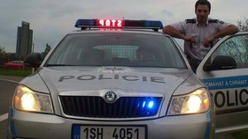 Policista Vít Otčenášek pomohl odrodit ženě přímo na dálnici D5