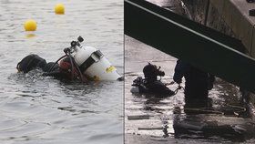 Potápěči pražské policie musejí počítat s tím, že pod vodou mohou narazit na cokoliv.