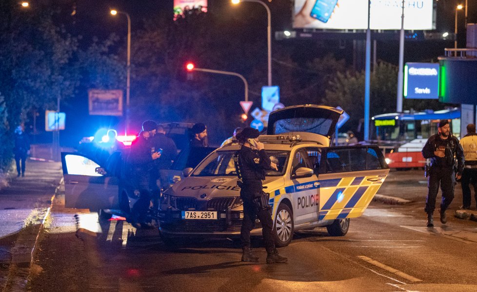 Pražským policistům ujížděla posádka BMW.