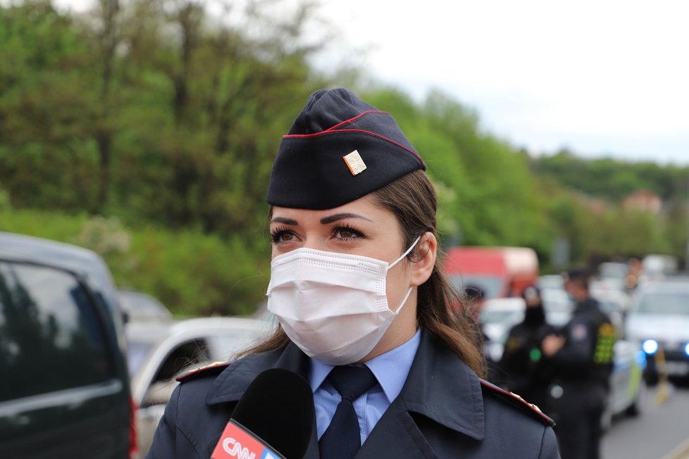 Tisková mluvčí Violeta Siřišťová.