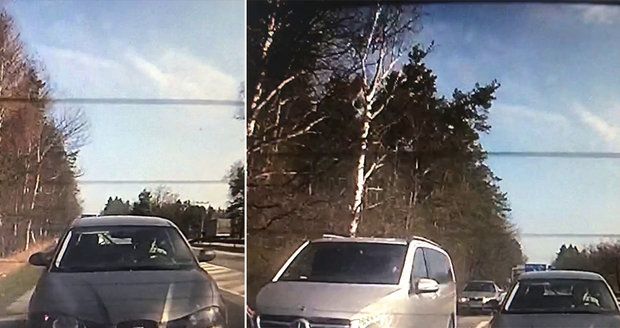 Policejní hlídka na Českobudějovicku pronásledovala řidiče, který překročil povolenou rychlost. Jiný řidič této situace bezostyšně využil.