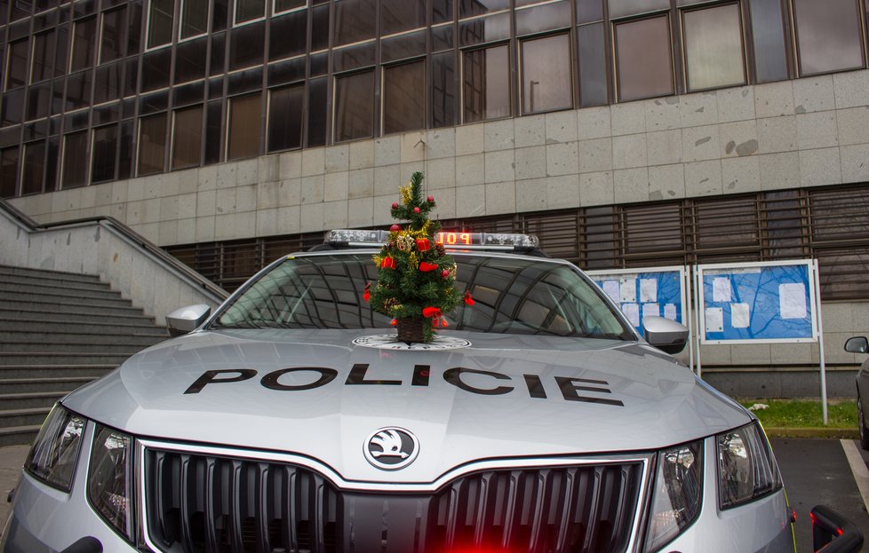 Vánoce u pražské policie.