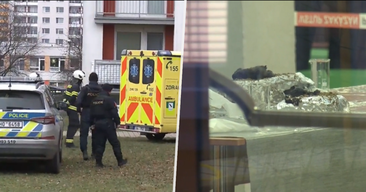 Hradec Králové: Una tarea arriesgada en la escuela primaria. Una niña después de ser internada y temerosa del fuego.