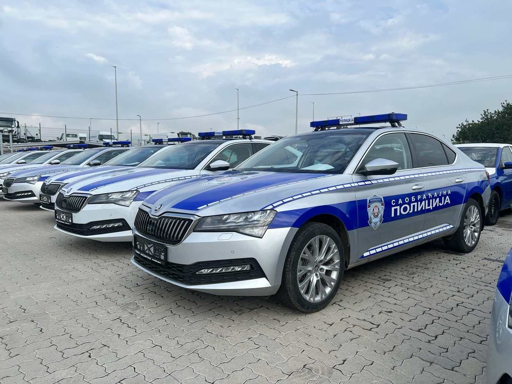 Policejní vozy Škoda Auto