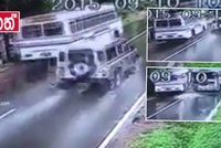 Policejní vůz sešrotovaly projíždějící autobusy, v autě zemřelo pět lidí