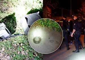 Policisté krátce po silvestrovské půlnoci řešili incident v Praze 13. (1. 1. 2021)