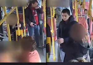 Policie pátrá po dvou cizincích, kteří brutálně zmlátili muže v autobusu na Smíchově.