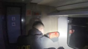 Očima policie při zásahu u vlakového neštěstí u Zlivi