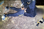 Policisté zadrželi muže, který se snažil odčerpat naftu ze stavební techniky nedaleko Holyně.