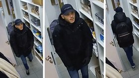 Policisté pátrají po zloději, který v centru Brna ukradl mobily za půl milionu korun.