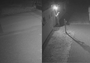 Zloděje ve sběrném dvoře zachytily hned dvě bezpečnostní kamery.