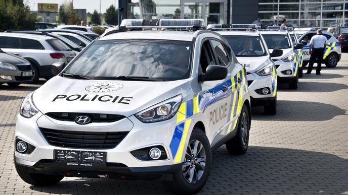 Policejní vozy Hyundai