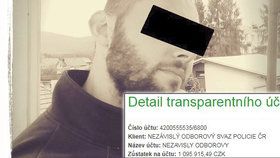 Policista Jakub zemřel ve službě, kolegové vyhlásili sbírku: Na účtě už je přes milion.