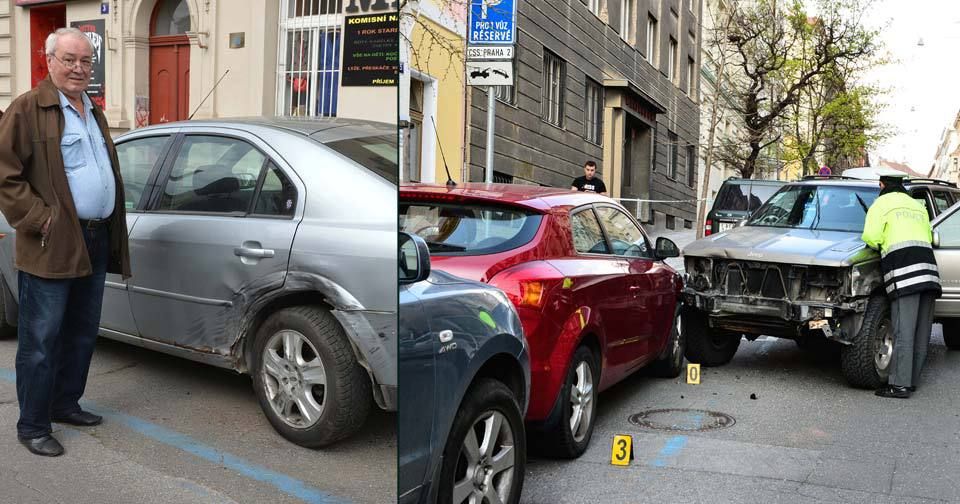 Večer na to koukal v televizi, ráno zjistil, že i jeho auto odneslo jízdu opilého policisty.