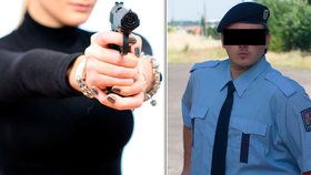 Policistu postřelila dcera jeho vlastní zbraní. On teď musí zaplatit dvacet tisíc korun pokutu.