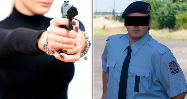 Policistu postřelila dcera jeho vlastní zbraní. On teď musí zaplatit dvacet tisíc korun pokutu.