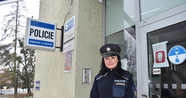 Porubská policistka Barbora Kozubková (36).