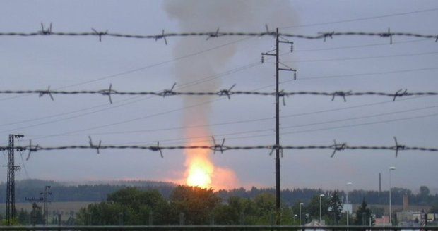 V Poličce explodovaly tuny střelného prachu, v továrně jsou dva zranění