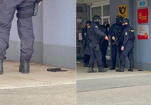 Incident u polikliniky v Praze 13, 11. března 2021.