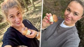Političky na houbách: Eva Decroix (ODS) a Monika Oborná (ANO)