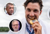 Skvělý výkon, bravo! Čeští politici gratulují Fuksovi k další zlaté medaili