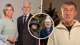 Vánoce a vánoční přání politiků: Babiš se svíčkami a Pavlovi o klidu