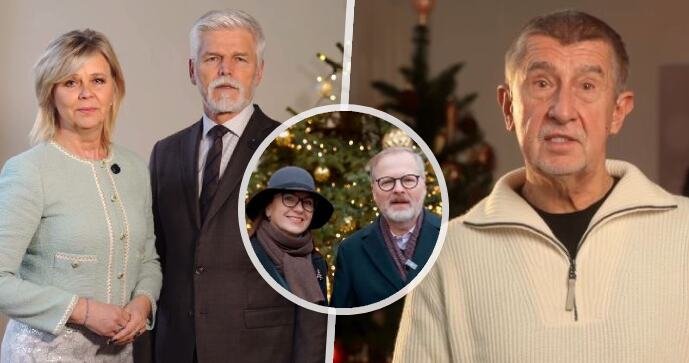 Vánoce a vánoční přání politiků: Babiš se svíčkami a Pavlovi o klidu