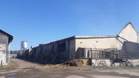 Družstvo na Jihlavsku zasáhl ničivý požár