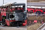 Při havárii autobusu na jihovýchodě&nbsp;Polska&nbsp;zahynulo&nbsp;v&nbsp;noci z pátka na sobotu nejméně&nbsp;šest&nbsp;lidí&nbsp;a další čtyři desítky utrpěly zranění.