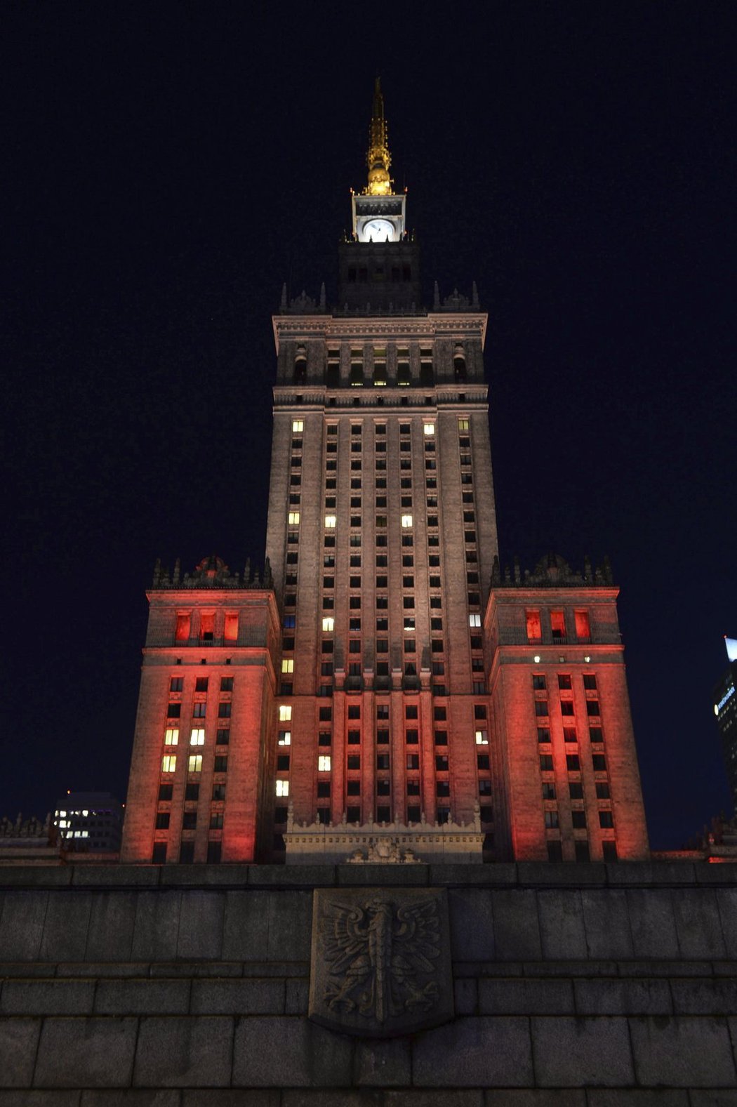 Polský palác kultury a vědy ve Varšavě