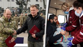 Česko a Maďarsko zřejmě vyšlou pomoc na polské hranice, ministr Blaszczak žádá o vojenskou podporu