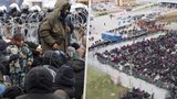 Migranti pod dohledem Bělorusů vyrazili na hranici. Poláci čekají útok, Brusel přitvrdil sankce