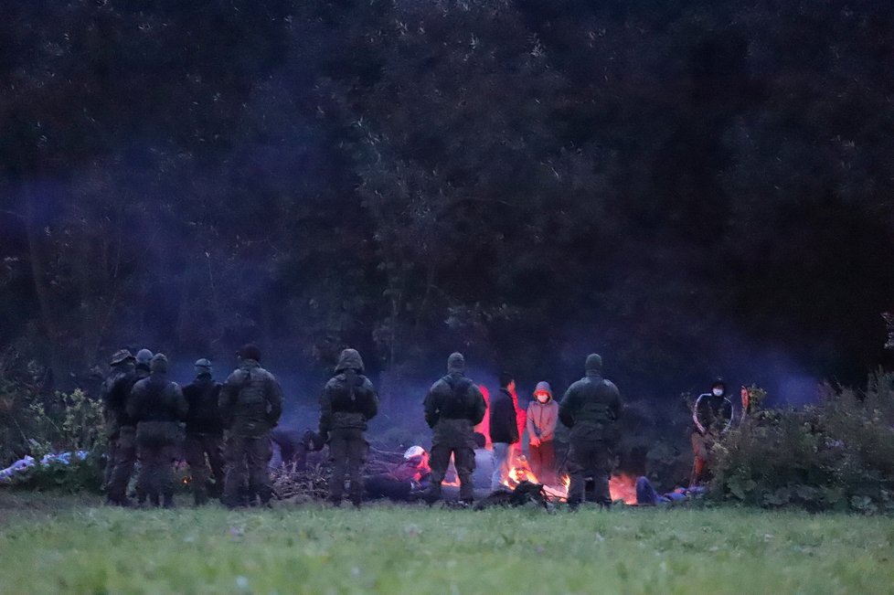 Migrační krize na polsko-běloruských hranicích.