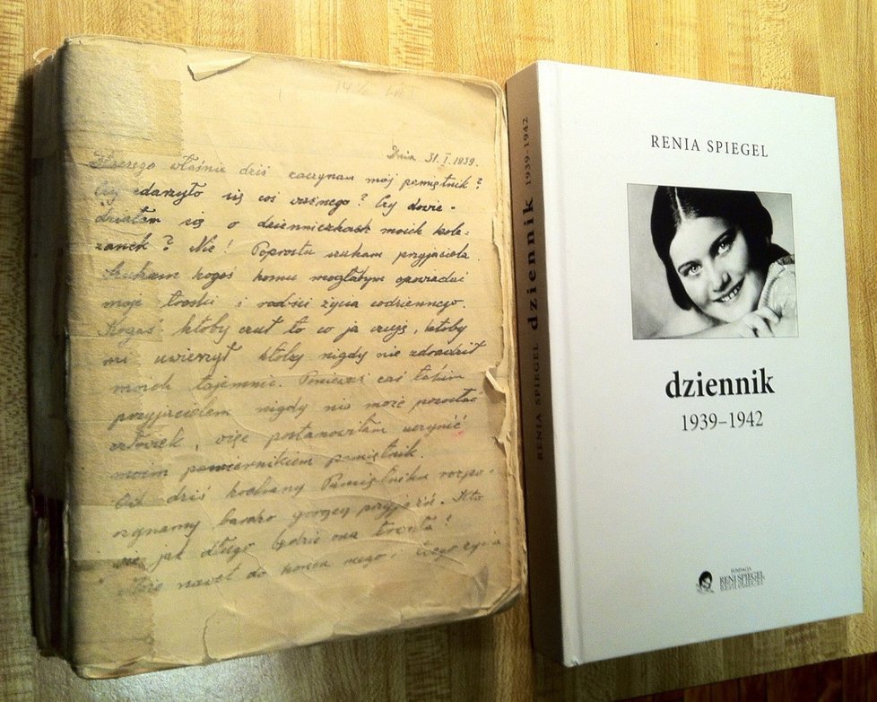 Po 70 letech v trezoru spatřil světlo světla deník „polské Anny Frankové“. O čem během války psala Renia Spiegelová?