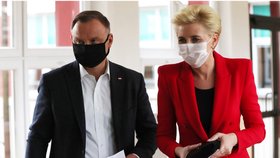 Prezident Andrzej Duda obhajoval ve volbách mandát (12. 7. 2020)