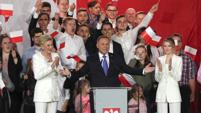 Polský prezident Andrzej Duda