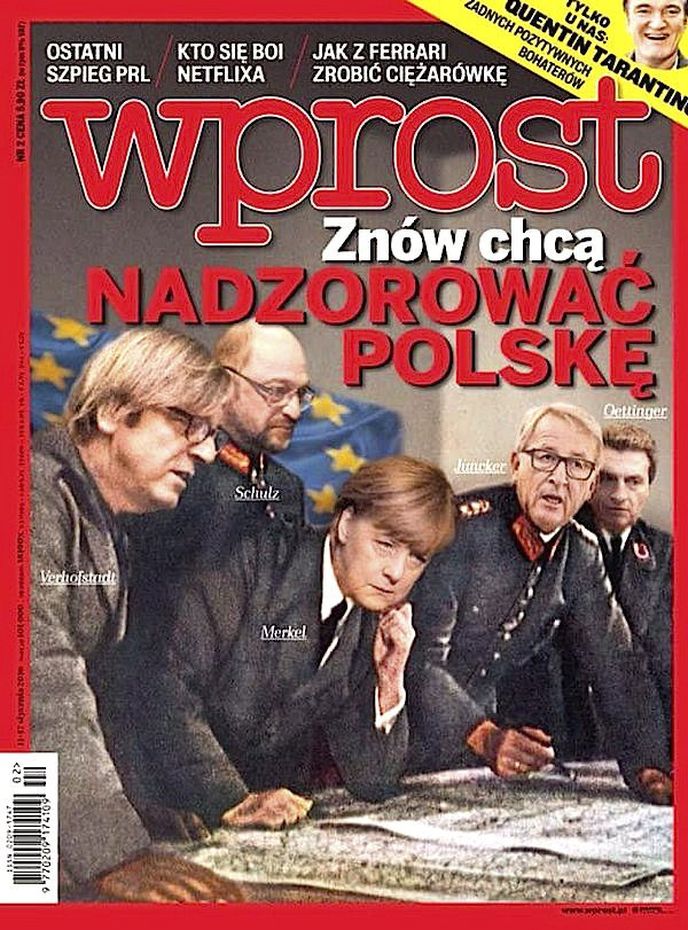 Už zase chtějí dohlížet na Polsko ...