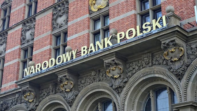 Budova polské centrální banky Budova polské centrální banky
