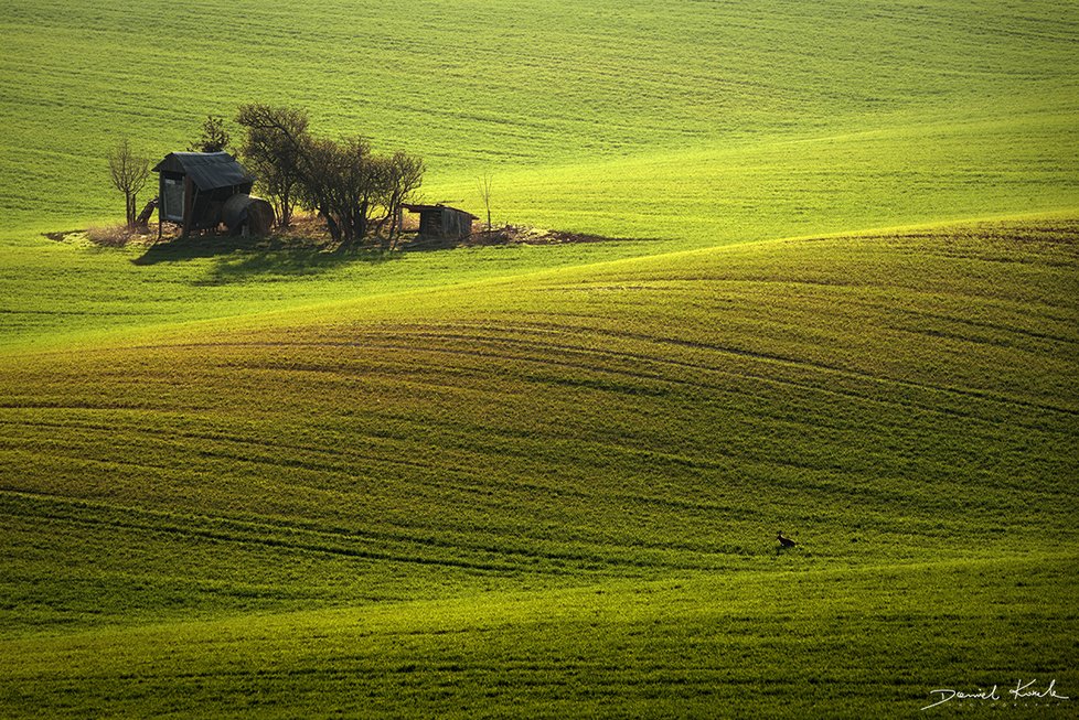 Pohled na Moravské Toskánsko.